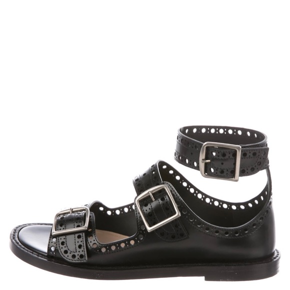 Dior Shoes - Christian Dior teddy D gladiator sandals size 5